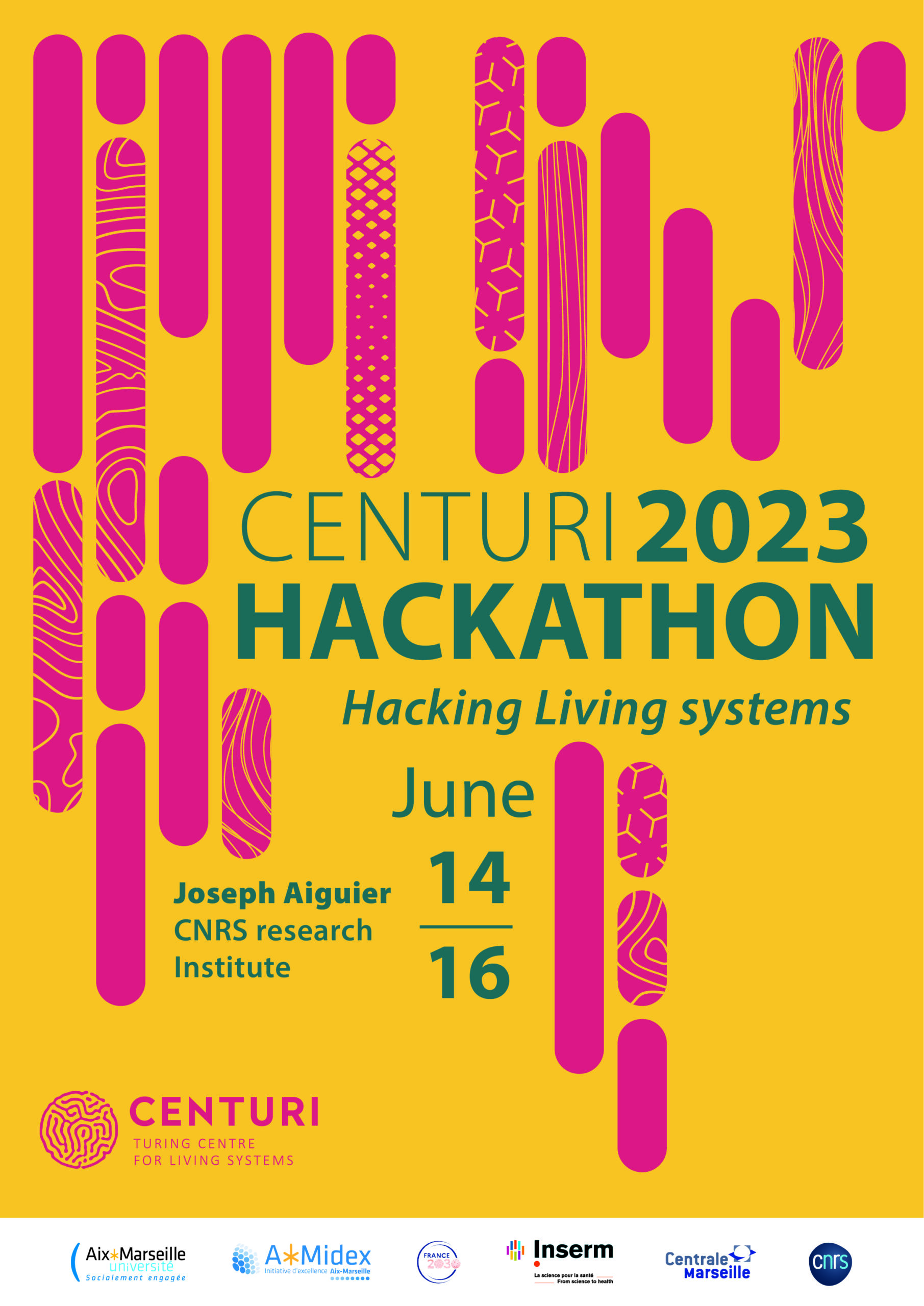 Affiche Hackathon Centuri Living Systems